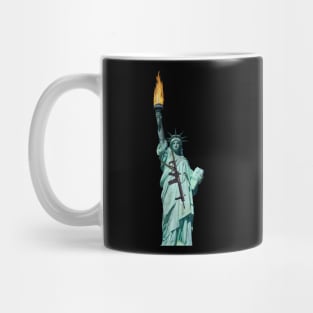 STATUE OF LIBERTY GUN RIGHTS Mug